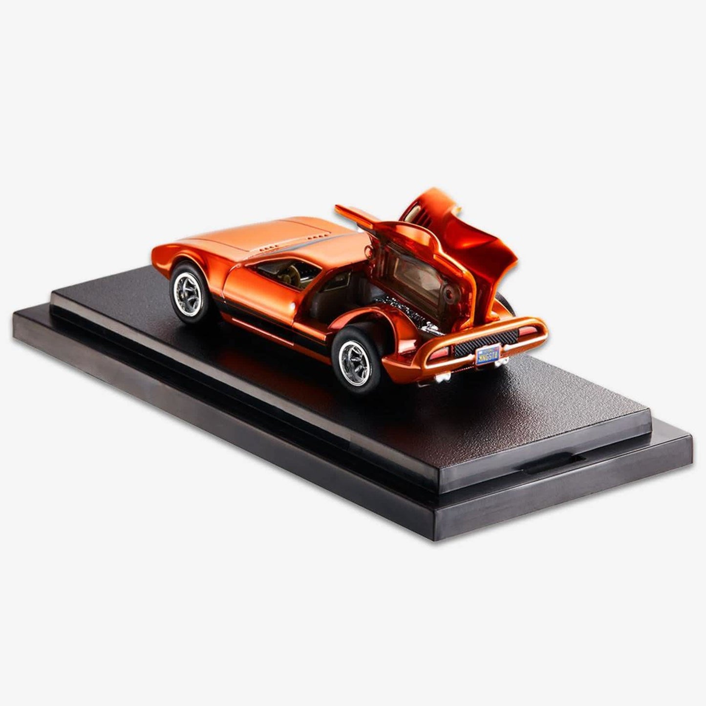 Hot Wheels Collectors Special Edition 1971 De Tomaso Mangusta Red Line Club Exclusive 18882/20000 With Acrylic Case
