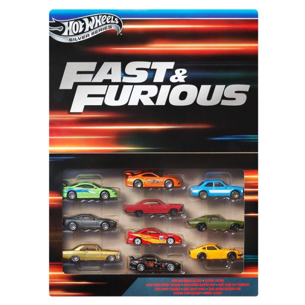 Hot Wheels Fast & Furious 10 Car Pack JCT92 [ IMPORT ]