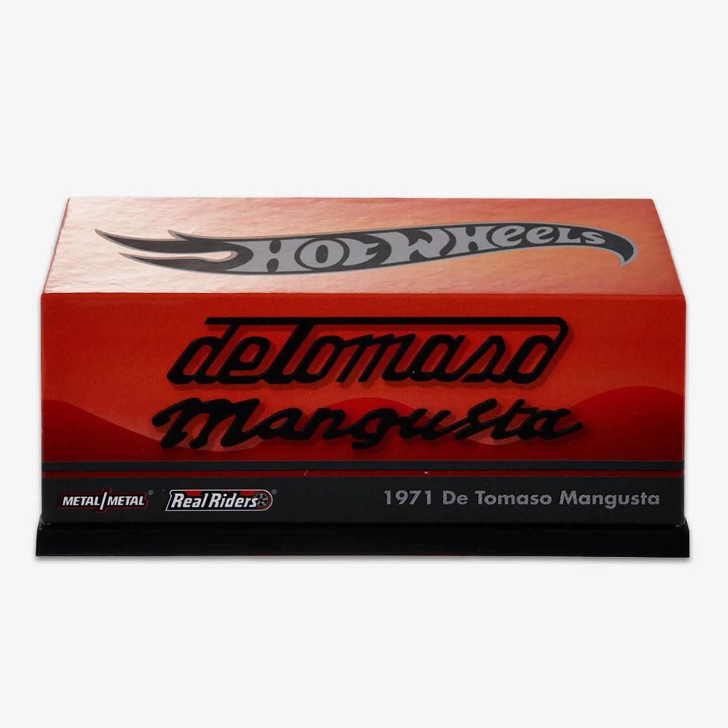 Hot Wheels Collectors Special Edition 1971 De Tomaso Mangusta Red Line Club Exclusive 18882/20000 With Acrylic Case