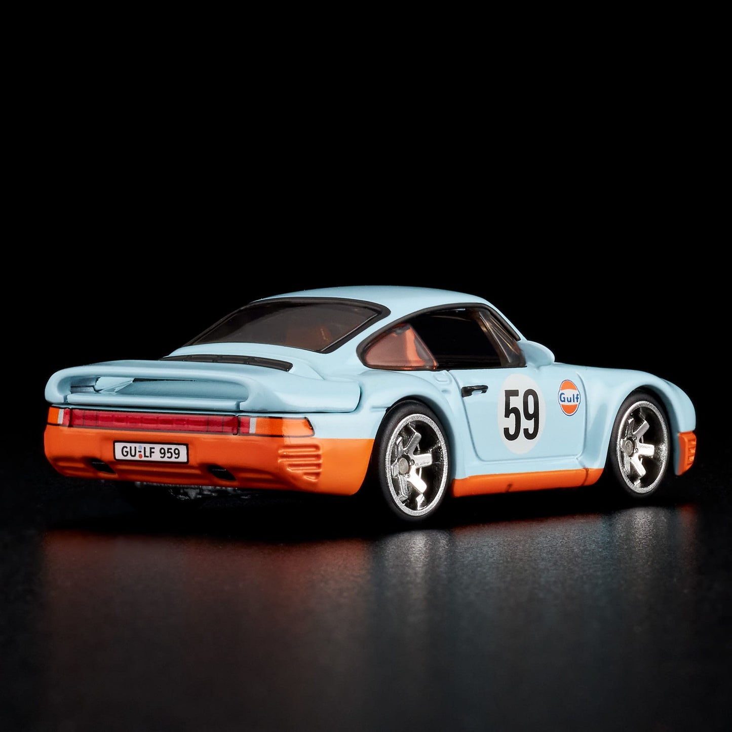 Hot Wheels 1986 Porsche 959 Red Line Club Exclusive With Acrylic Case