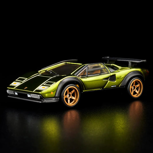 Hot Wheels '82 Lamborghini Countach LP500 S Red Line Club Exclusive With Acrylic Case