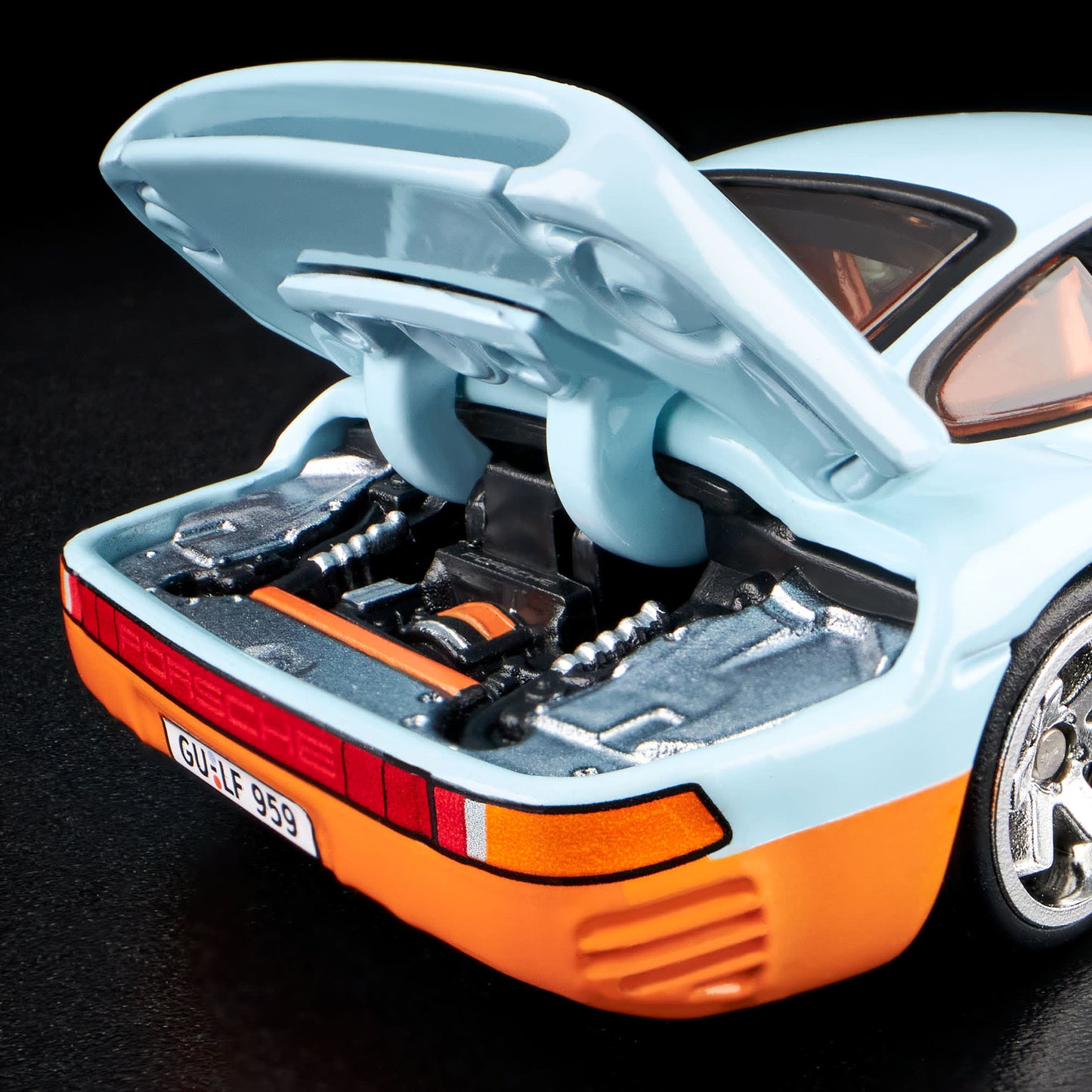 Hot Wheels 1986 Porsche 959 Red Line Club Exclusive With Acrylic Case