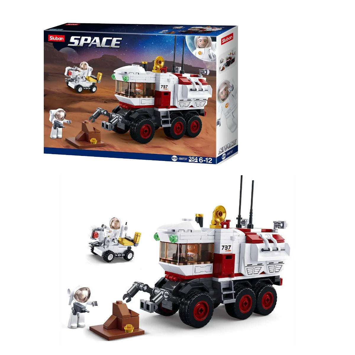 Sluban ‎M38-B0737 Space-Mars Rover Building Blocks