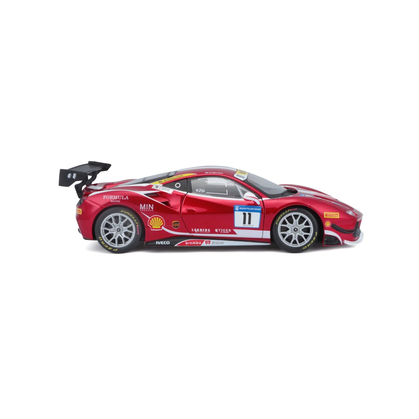Bburago 1/24 Ferrari 488 Challenge ( Formula Racing 2017 )