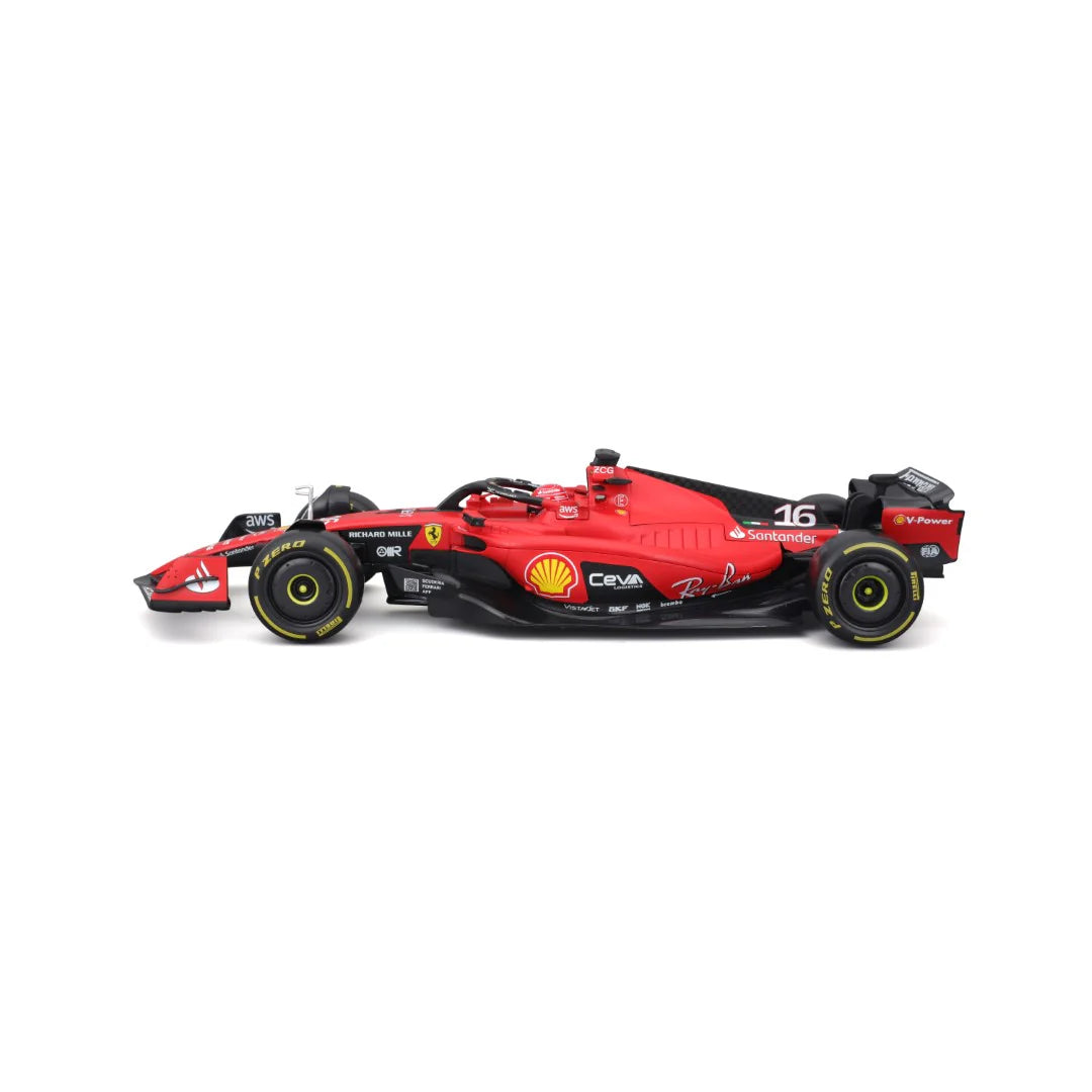 Bburago 1/18 Ferrari Racing F1 Ferrari SF-23 #16 Leclerc With Acrylic Case