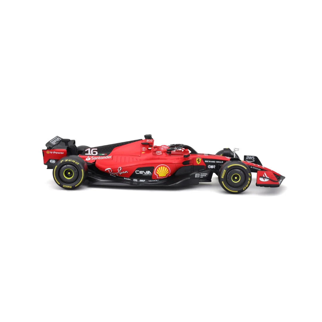 Bburago 1/18 Ferrari Racing F1 Ferrari SF-23 #16 Leclerc With Acrylic Case