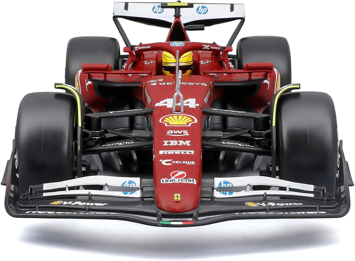 Bburago 1/18 Formula Racing Ferrari SF-25 L.Hamilton #44