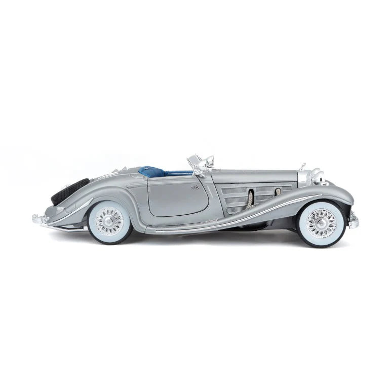 Maisto 1/18 Premier Collection 1936 Mercedes-Benz 500 K Typ Special Roadster [ Silver ]