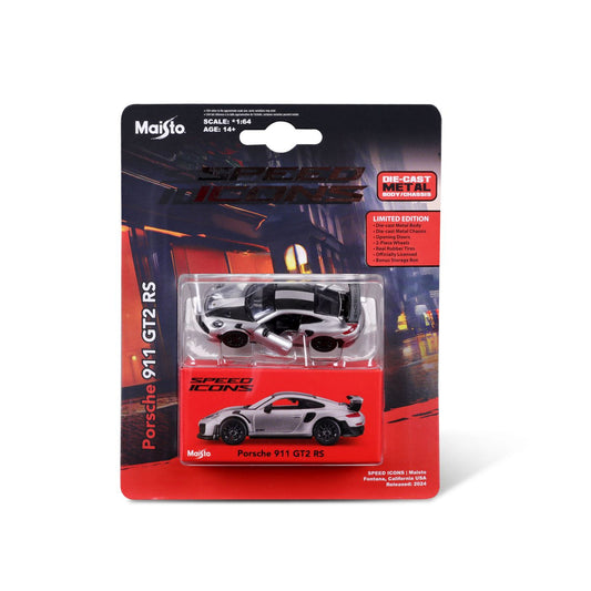 Maisto Speed Icons 1:64 Porsche 911 GT2 RS