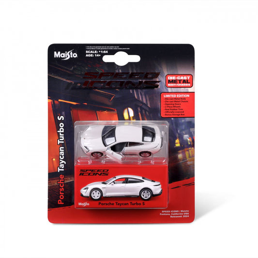 Maisto Speed Icons 1:64 Porsche Taycan Turbo S