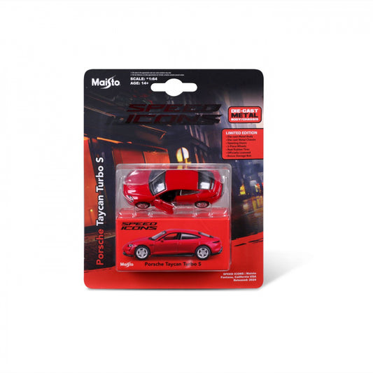 Maisto Speed Icons 1:64 Porsche Taycan Turbo S