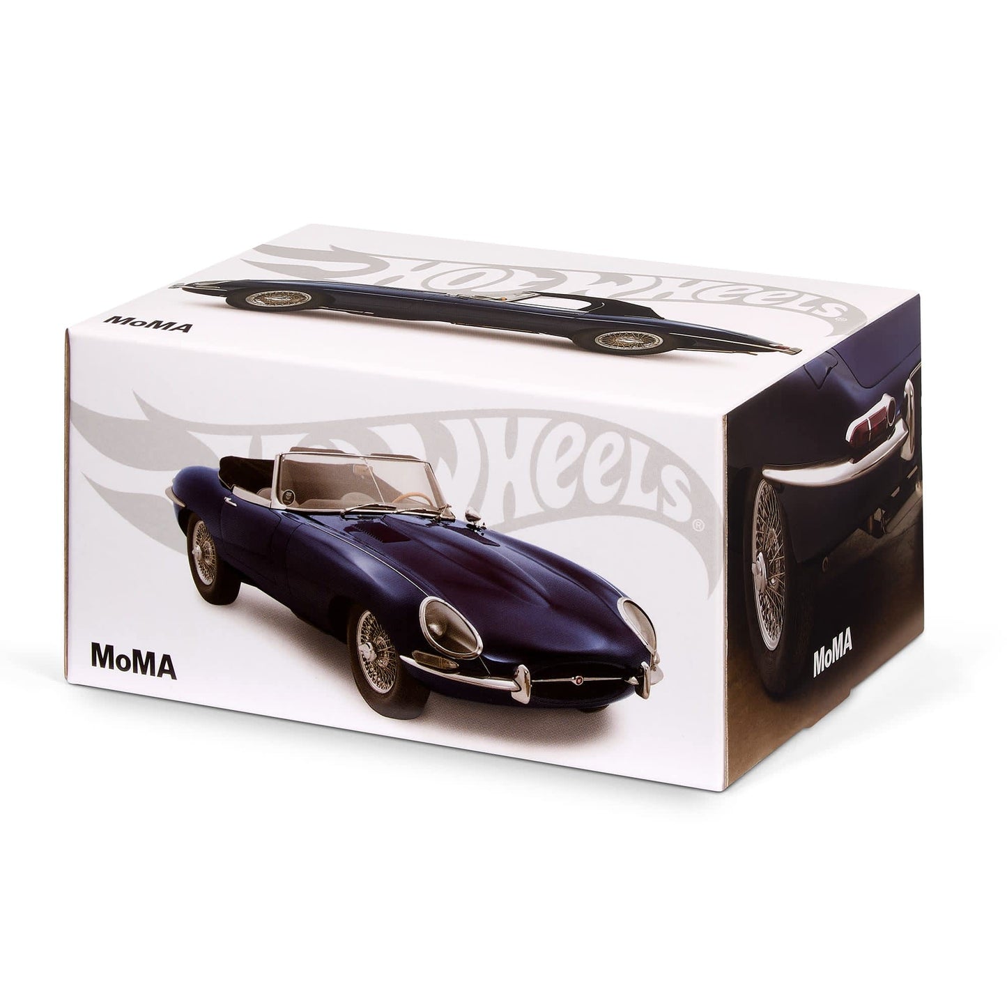Hot Wheels X MoMa Jaguar E-Type Roadster With Acrylic Case