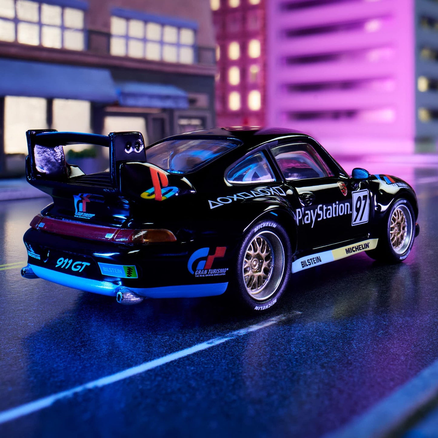 Hot Wheels Elite 64 Porsche 911 GT2 EVO 993 With Card Protector