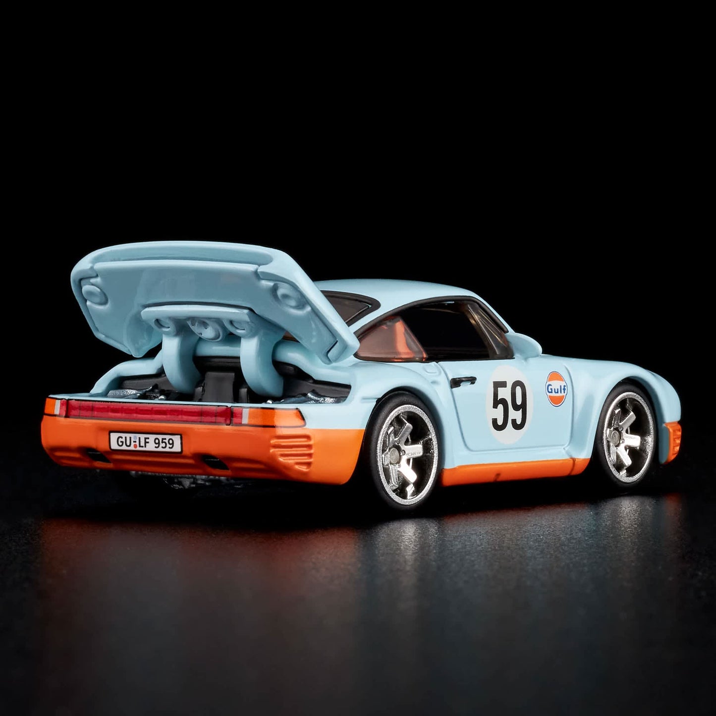 Hot Wheels 1986 Porsche 959 Red Line Club Exclusive With Acrylic Case