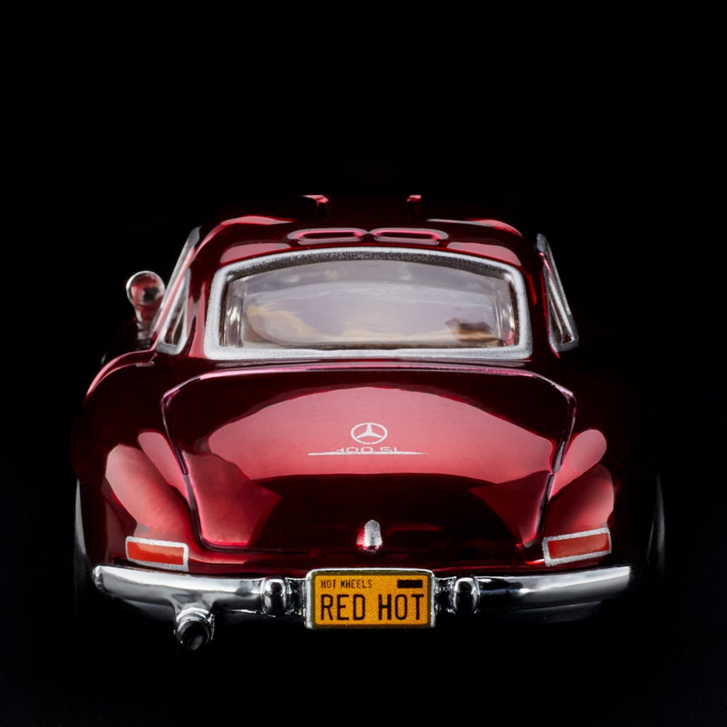 Hot Wheels '55 Mercedes-Benz 300 SL Red Line Club Exclusive With Acrylic Case
