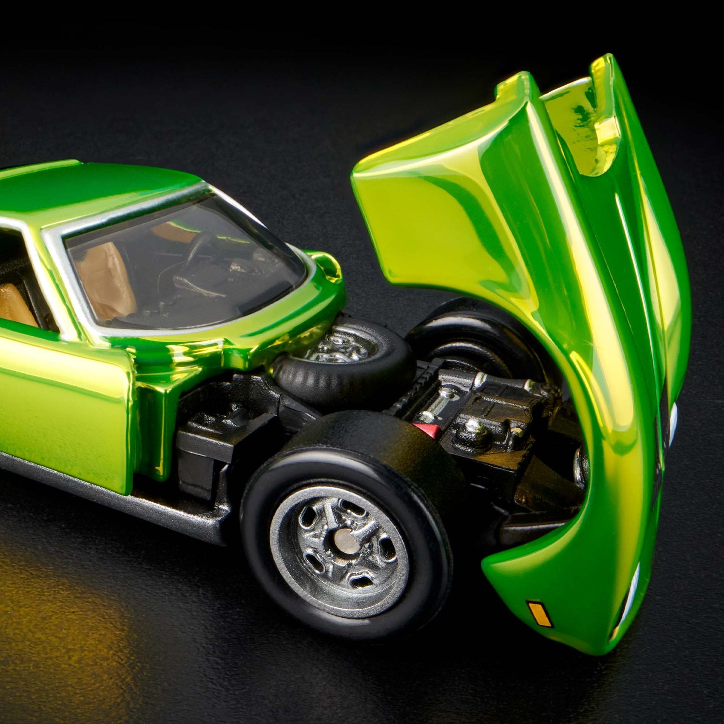 Hot Wheels '71 Lamborghini Miura P400 SV Red Line Club Exclusive With Acrylic Case