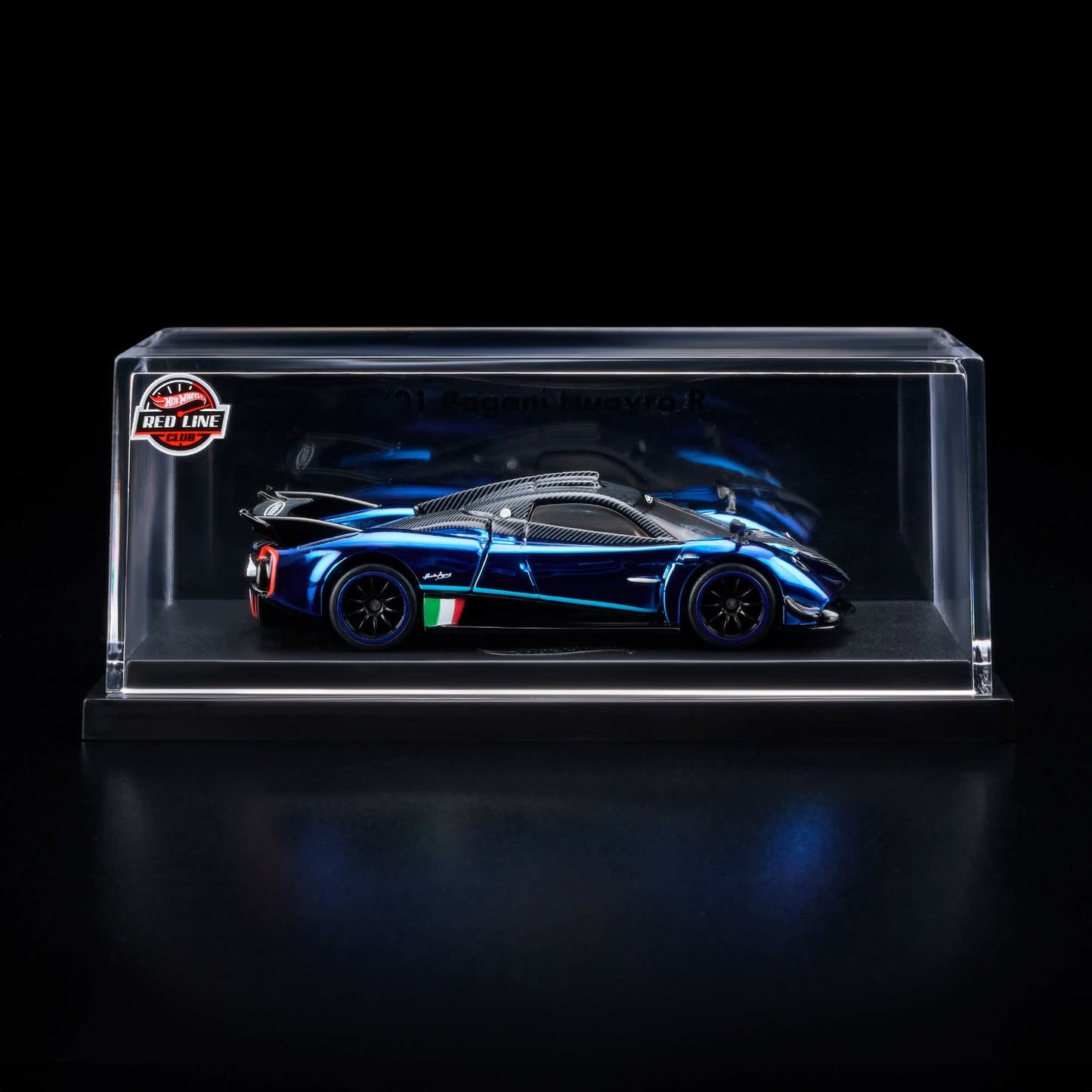 Hot Wheels '21 Pagani Huayra R Red Line Club Exclusive With Acrylic Case