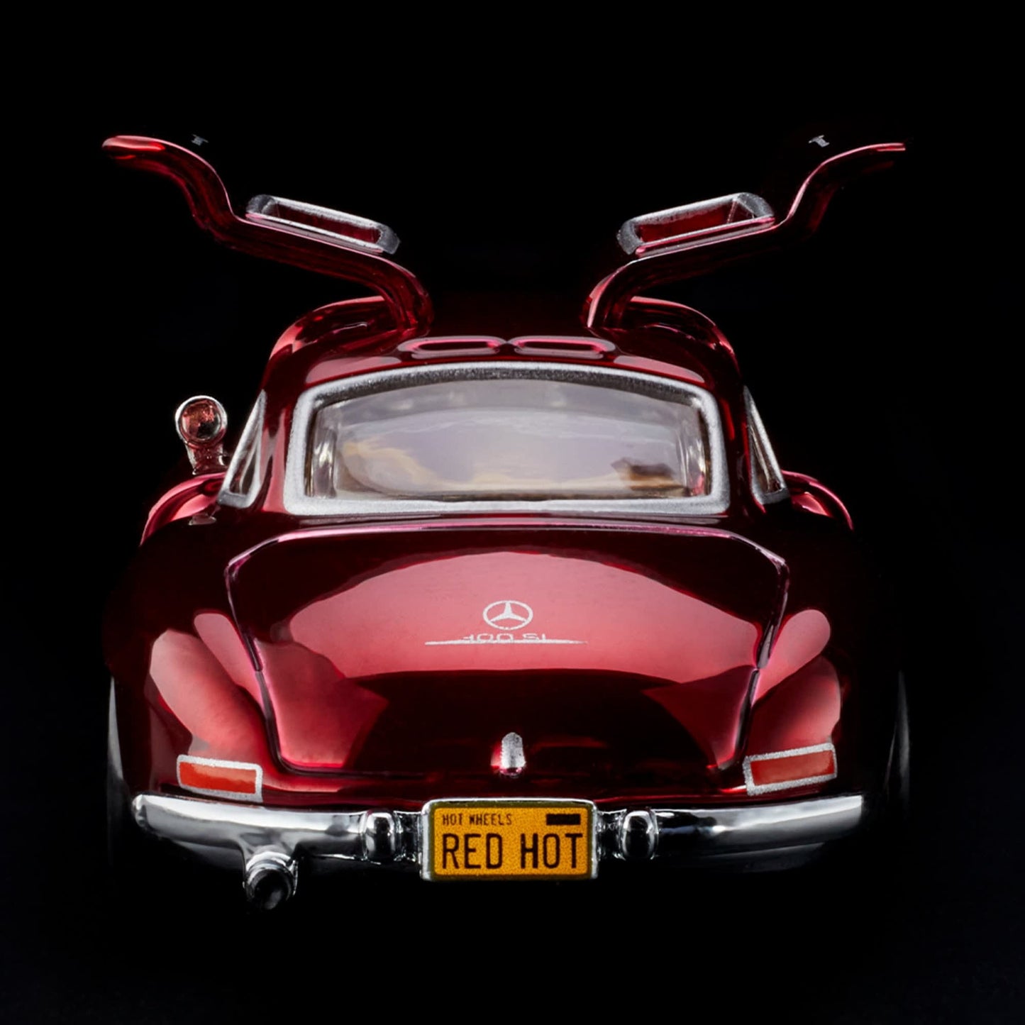 Hot Wheels '55 Mercedes-Benz 300 SL Red Line Club Exclusive With Acrylic Case