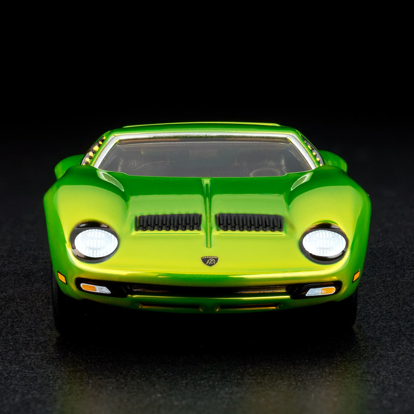Hot Wheels '71 Lamborghini Miura P400 SV Red Line Club Exclusive With Acrylic Case