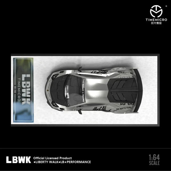 Time Micro Lamborghini Aventador GT EVO LBWK Limited Edition 526/999 With Acrylic Case [ Without Mini Figure ]