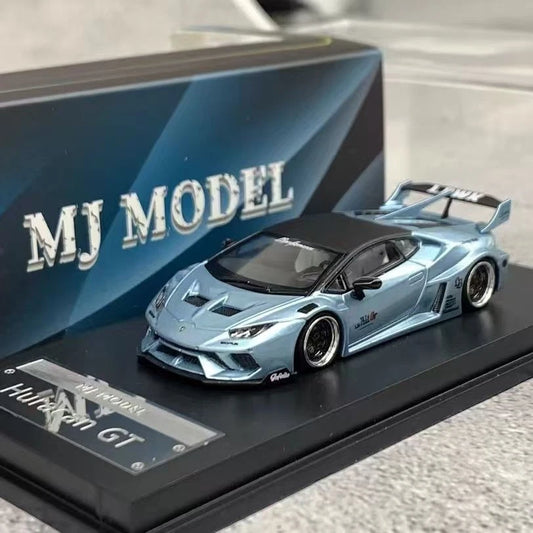 MJ Model 1/64 LBWK Lamborghini Huracan GT With Acrylic Case