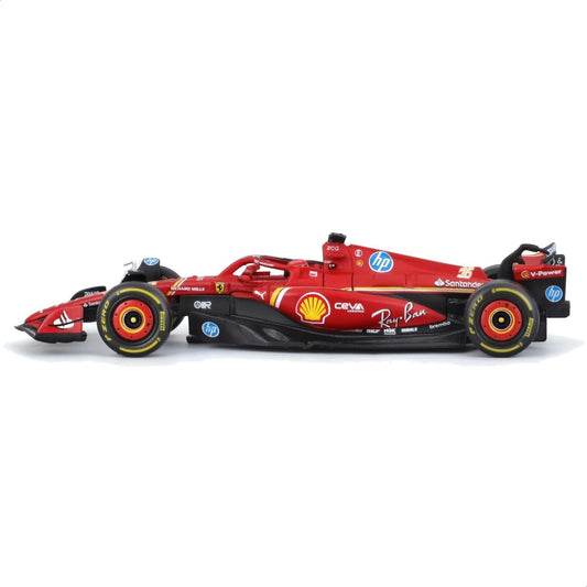 Bburago 1/43 Ferrari SF-24 C.Leclerc With Acrylic Case