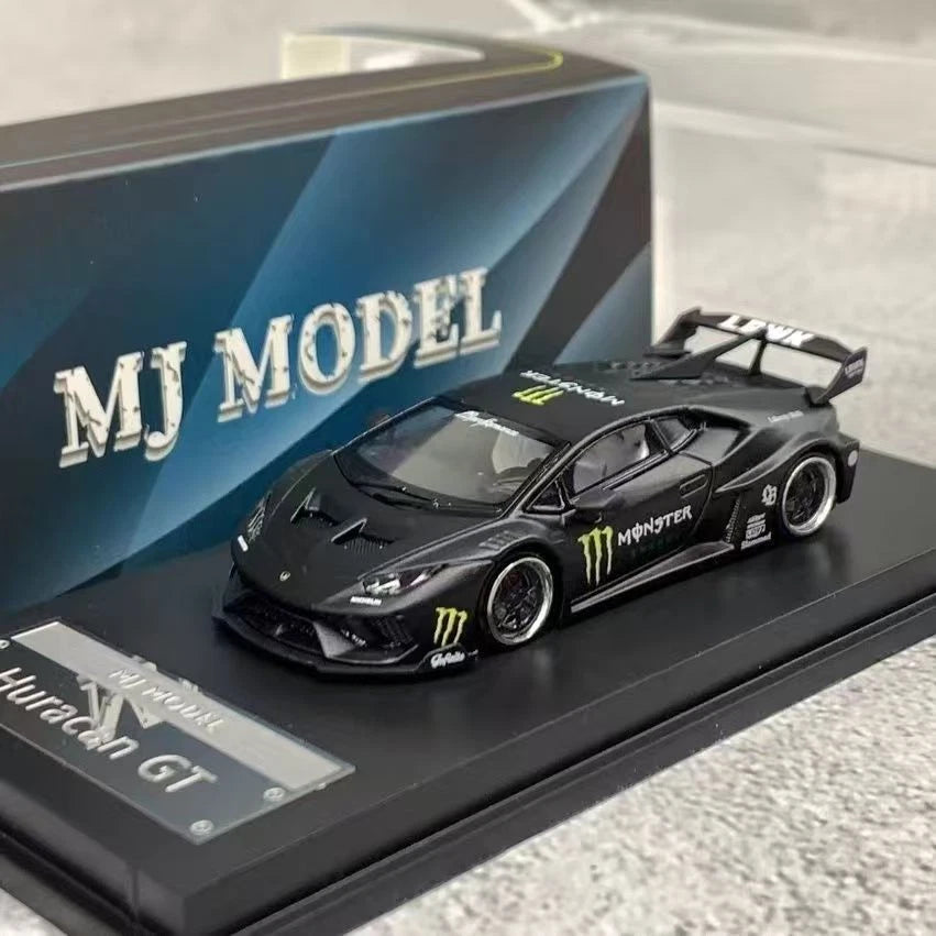 MJ Model 1/64 Lamborghini Huracan GT With Acrylic Case