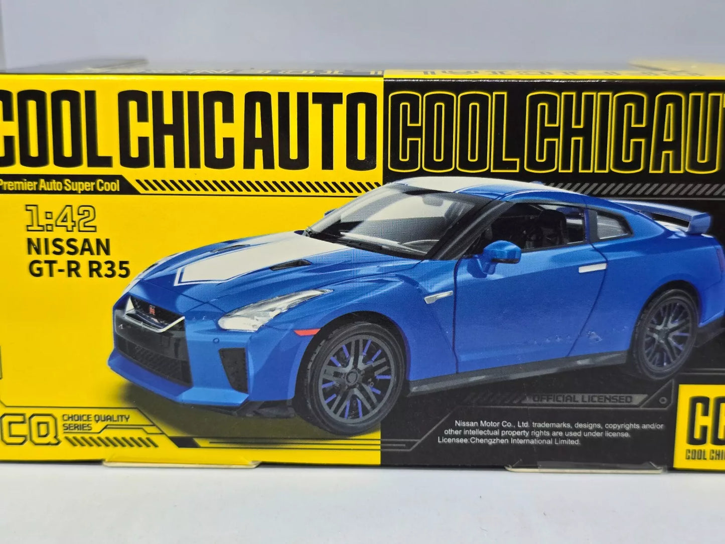 CCA 1/42 Nissan GTR R35 50th Anniversary Edition Model Diecast
