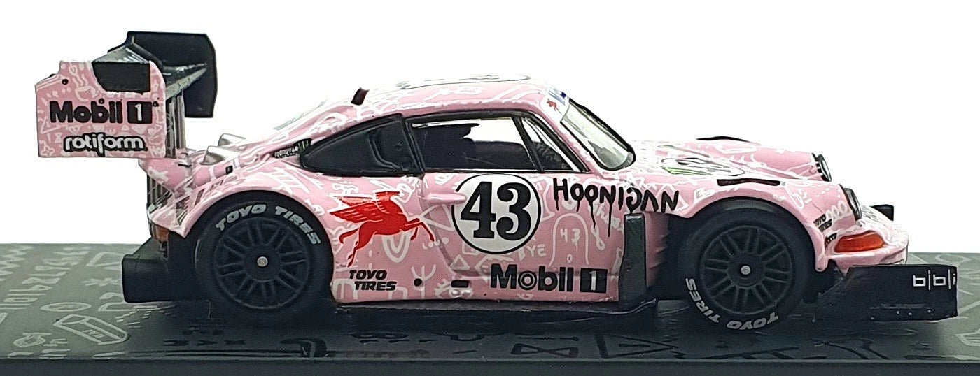 Spark 1/64 Porsche "Hoonipigasus" 911 #43 Pikes Peak 2022 With Acrylic Case