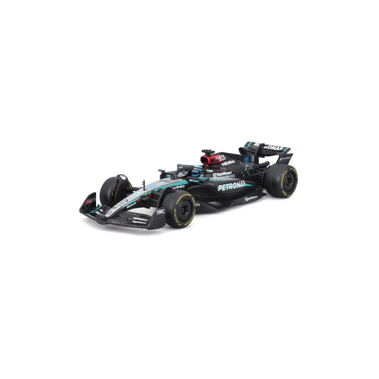 Bburago 1/43 Mercedes-AMG F1 W15 E Performance - George Russel With Acrylic Case