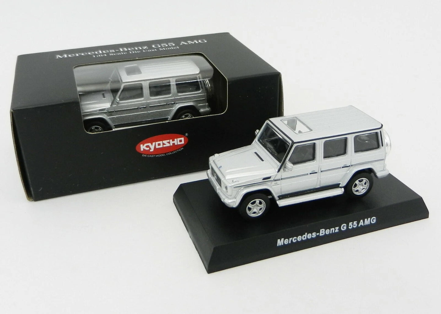 Kyosho 1:64 Mercedes-Benz G55 AMG Silver
