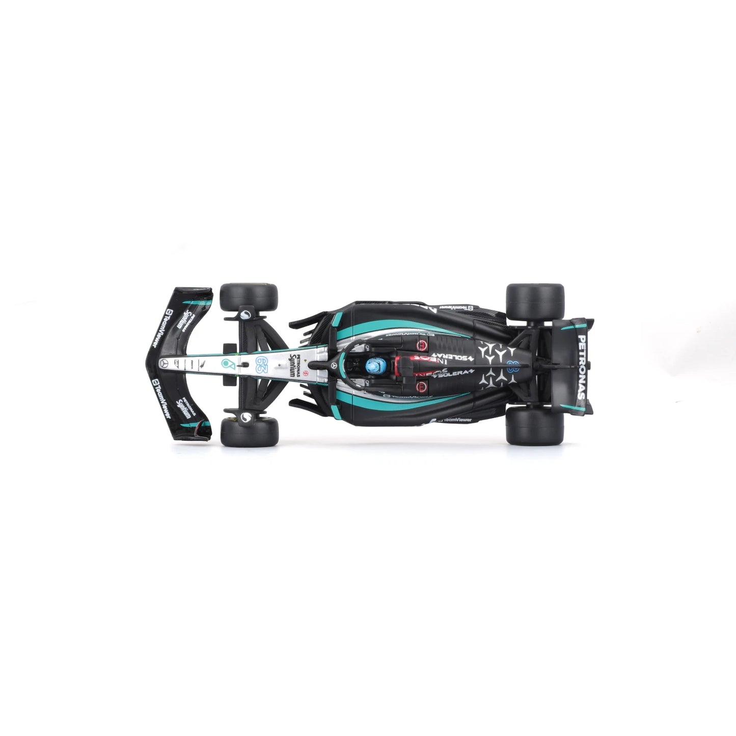 Bburago 1/43 Mercedes-AMG F1 W15 E Performance - George Russel With Acrylic Case