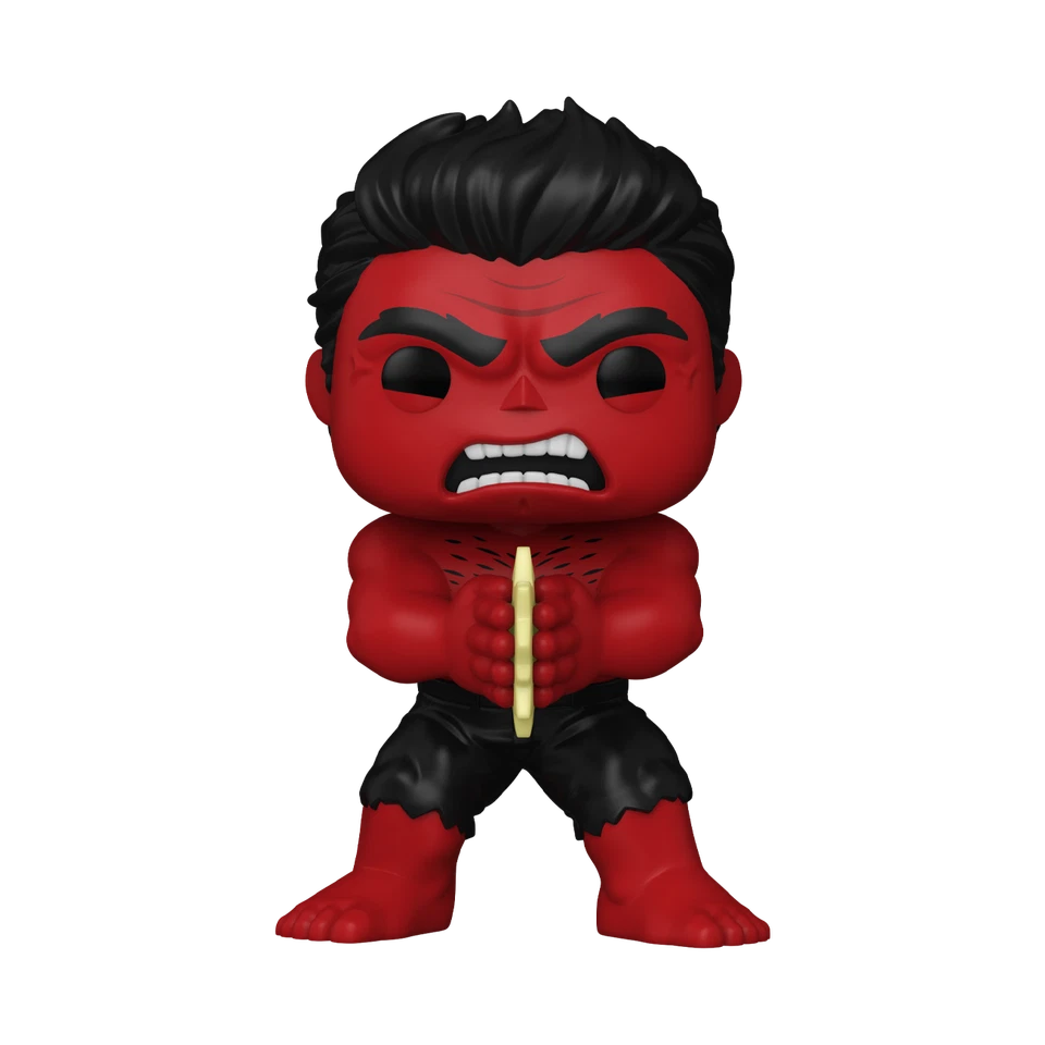 Funko Pop! Captain America Brave New World : Red Hulk #1370 Exclusive Marvel Collector Corps