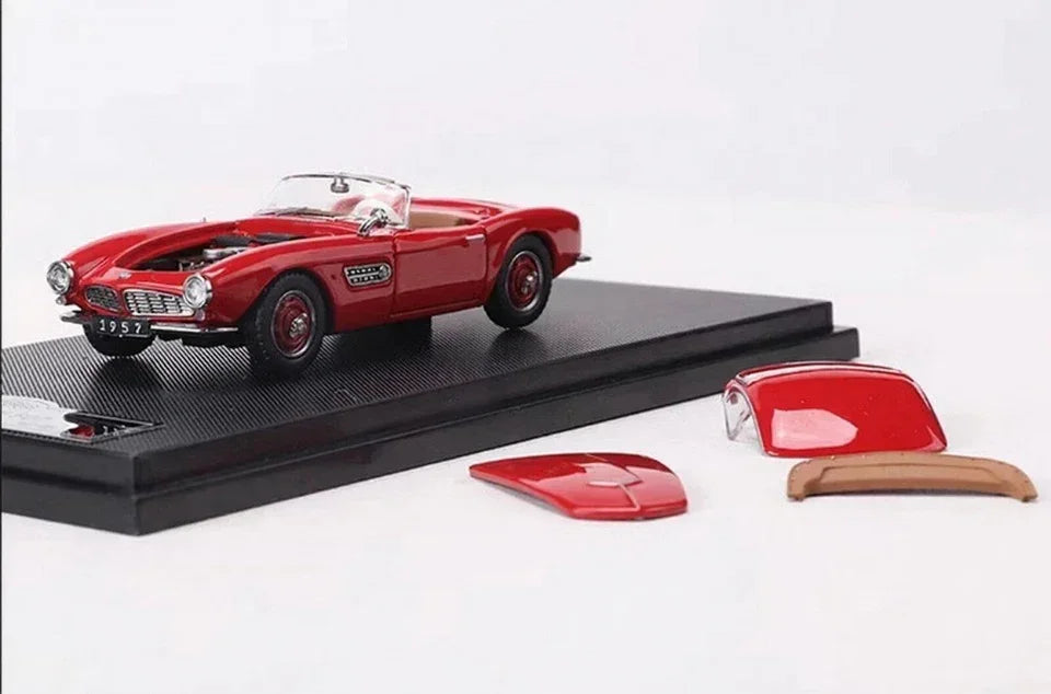 GFCC 1/64 1957 BMW 507 Hardtop Roadster Limited Edition 057/499 With Acrylic Case & Soft Protector Case