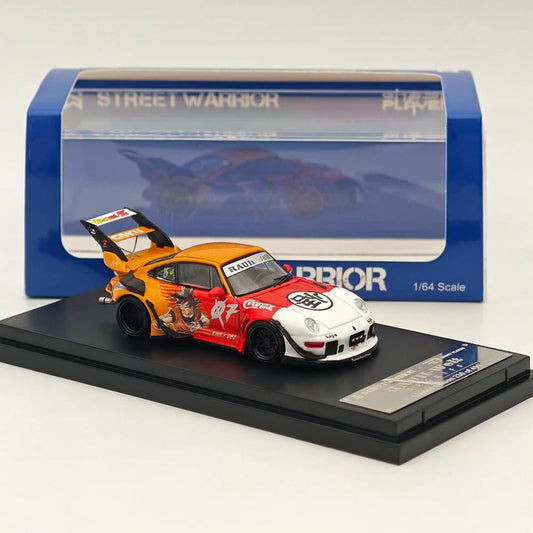 Street Warrior X Ghost Player 1/64 RWB Porsche 911 (993) Limited Edition 162/499 With Acrylic Case