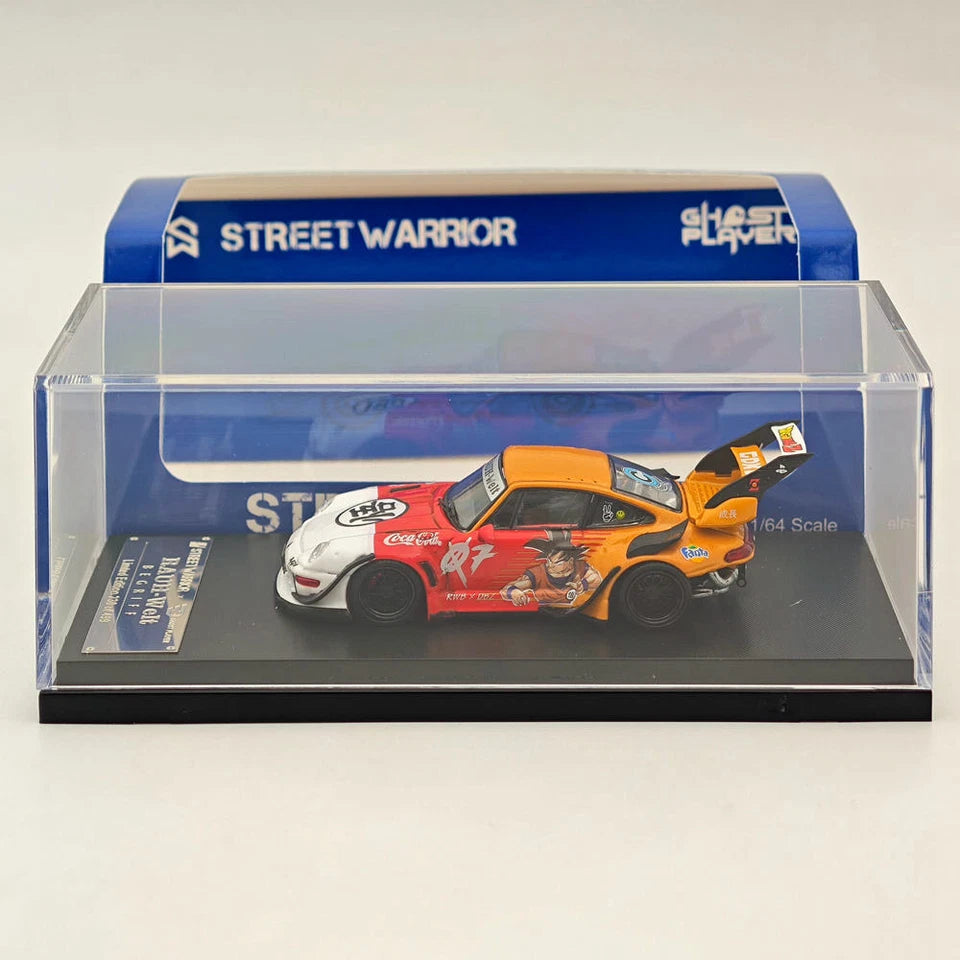 Street Warrior X Ghost Player 1/64 RWB Porsche 911 (993) Limited Edition 162/499 With Acrylic Case