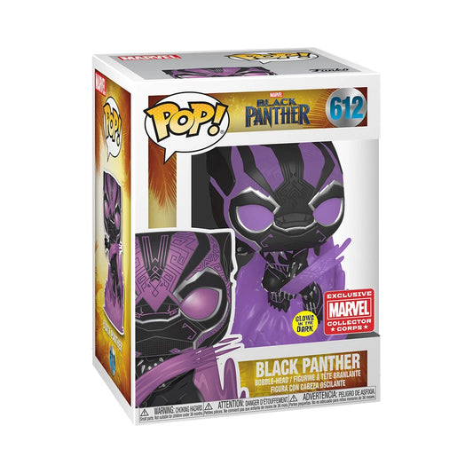 Funko Pop! Marvel Black Panther #612 Exclusive Marvel Collector Corps With Soft Protector Case