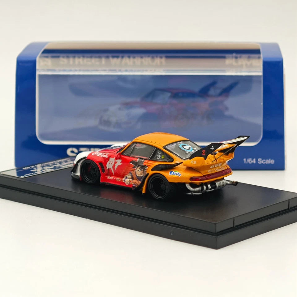 Street Warrior X Ghost Player 1/64 RWB Porsche 911 (993) Limited Edition 162/499 With Acrylic Case