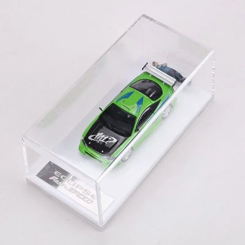 Fast & Speed 1:64 Mitsubishi Eclipse With Mini Figure & Acrylic Case