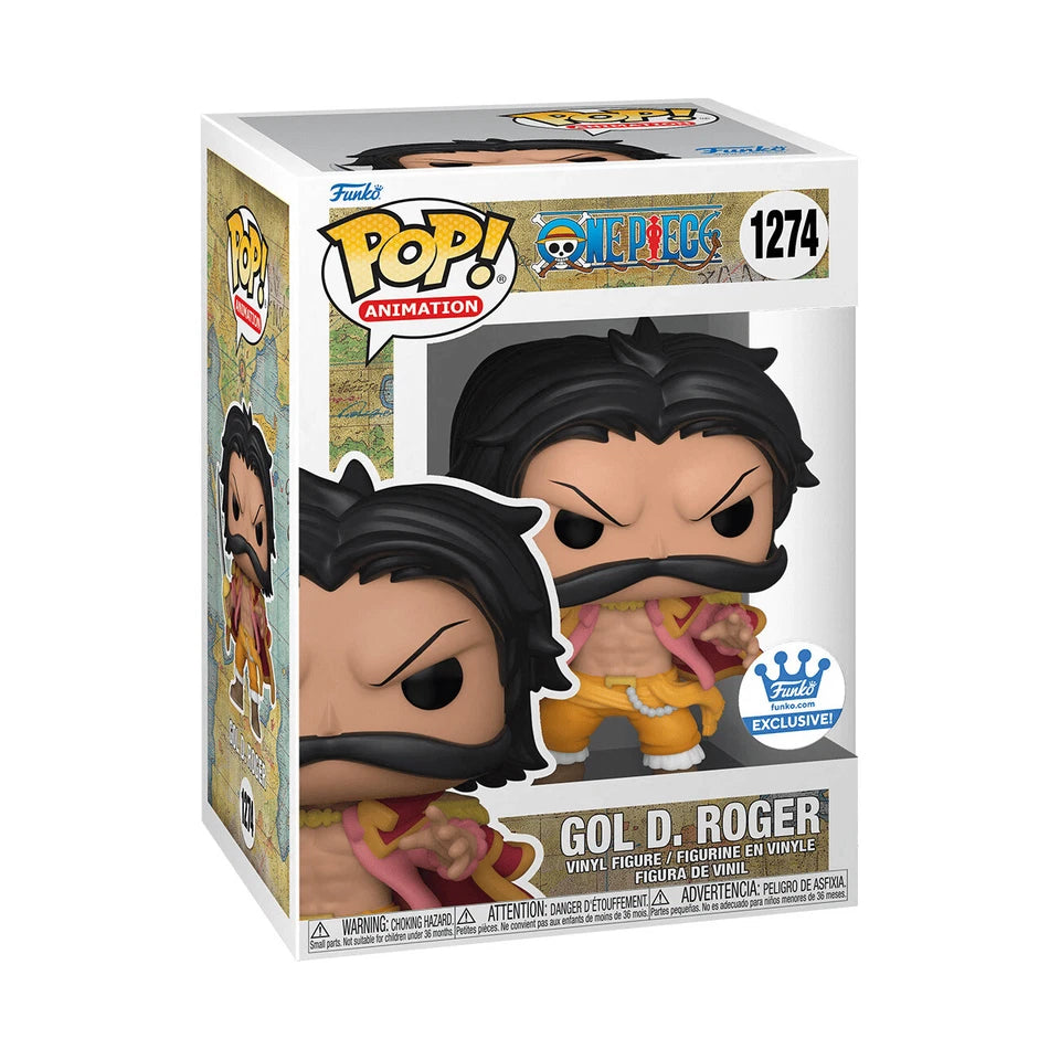 Funko Pop! Animation : One Piece - GOL D. Roger #1274 With Soft Protector Case