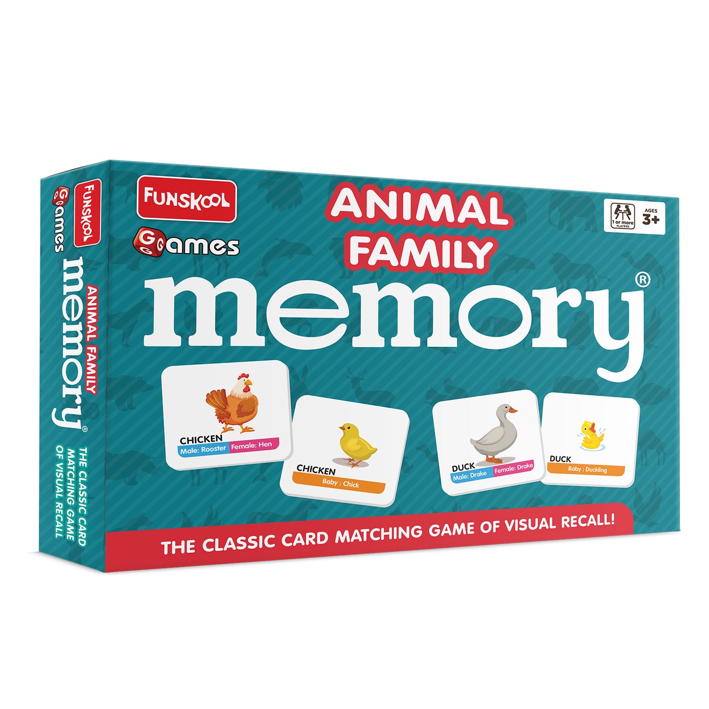 Funskool Memory Animal Family