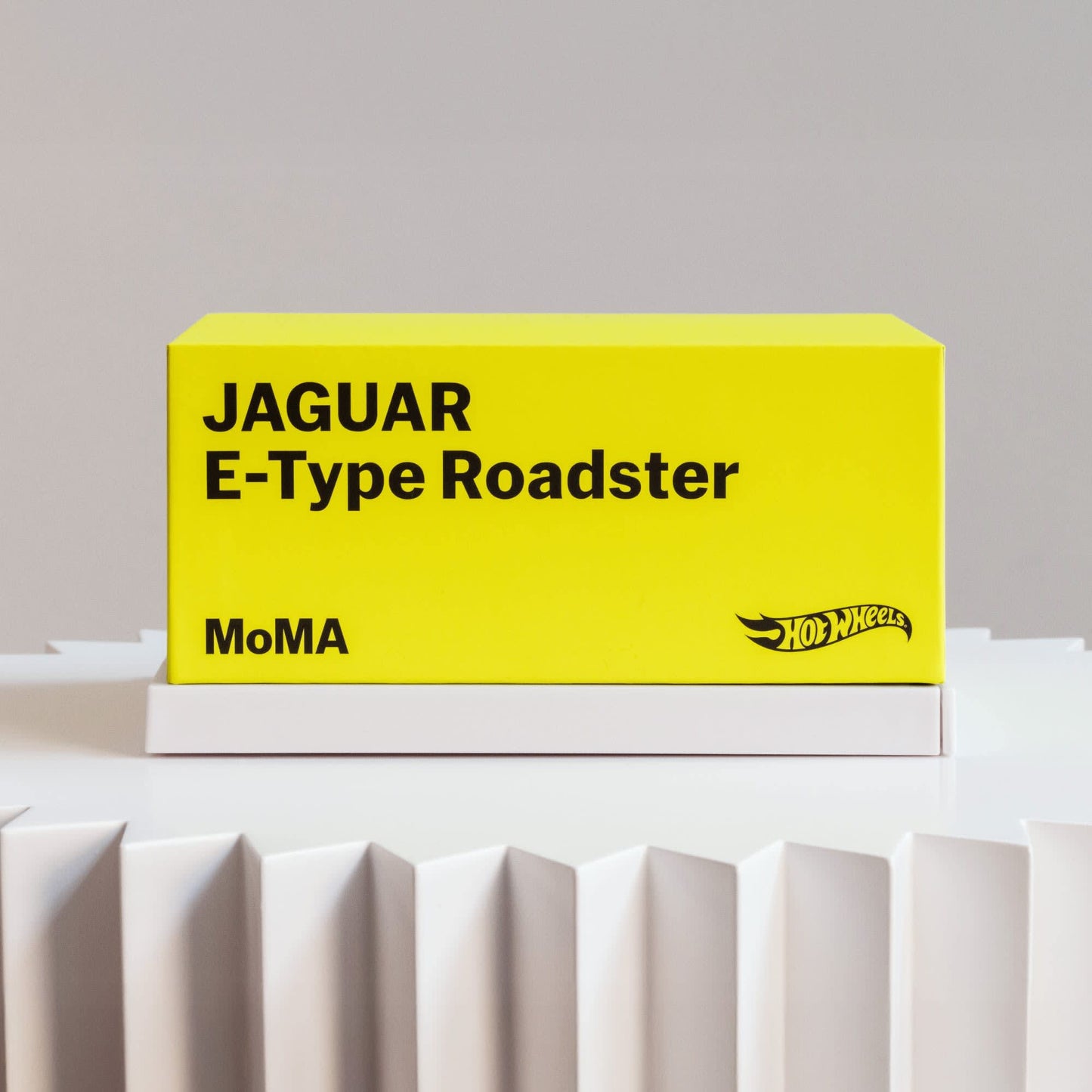 Hot Wheels X MoMa Jaguar E-Type Roadster With Acrylic Case