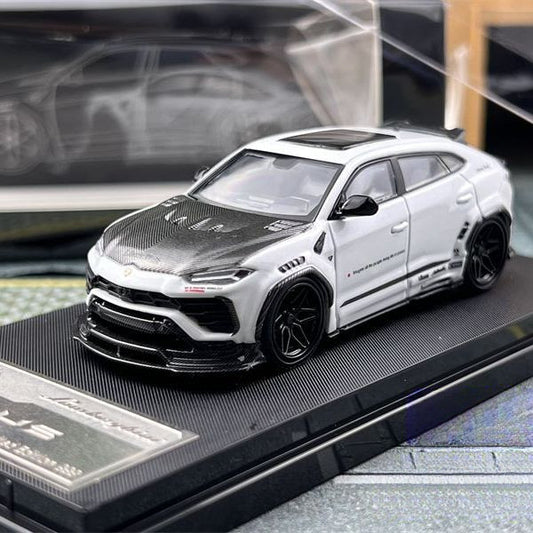 Flame Model Resin 1/64 LBWK Wide Body Lamborghini Urus Limited Edition 999 Units With Acrylic Case
