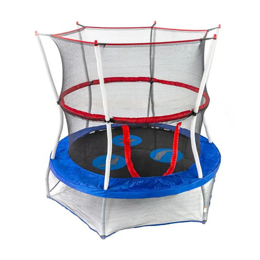 Skywalker Trampolines 5 feet Seaside Adventure Trampoline with Safety Enclosure (for age 3-7 Years) with warranty