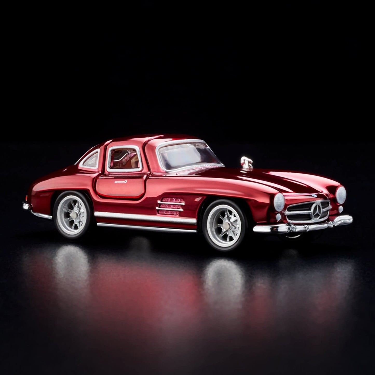 Hot Wheels '55 Mercedes-Benz 300 SL Red Line Club Exclusive With Acrylic Case