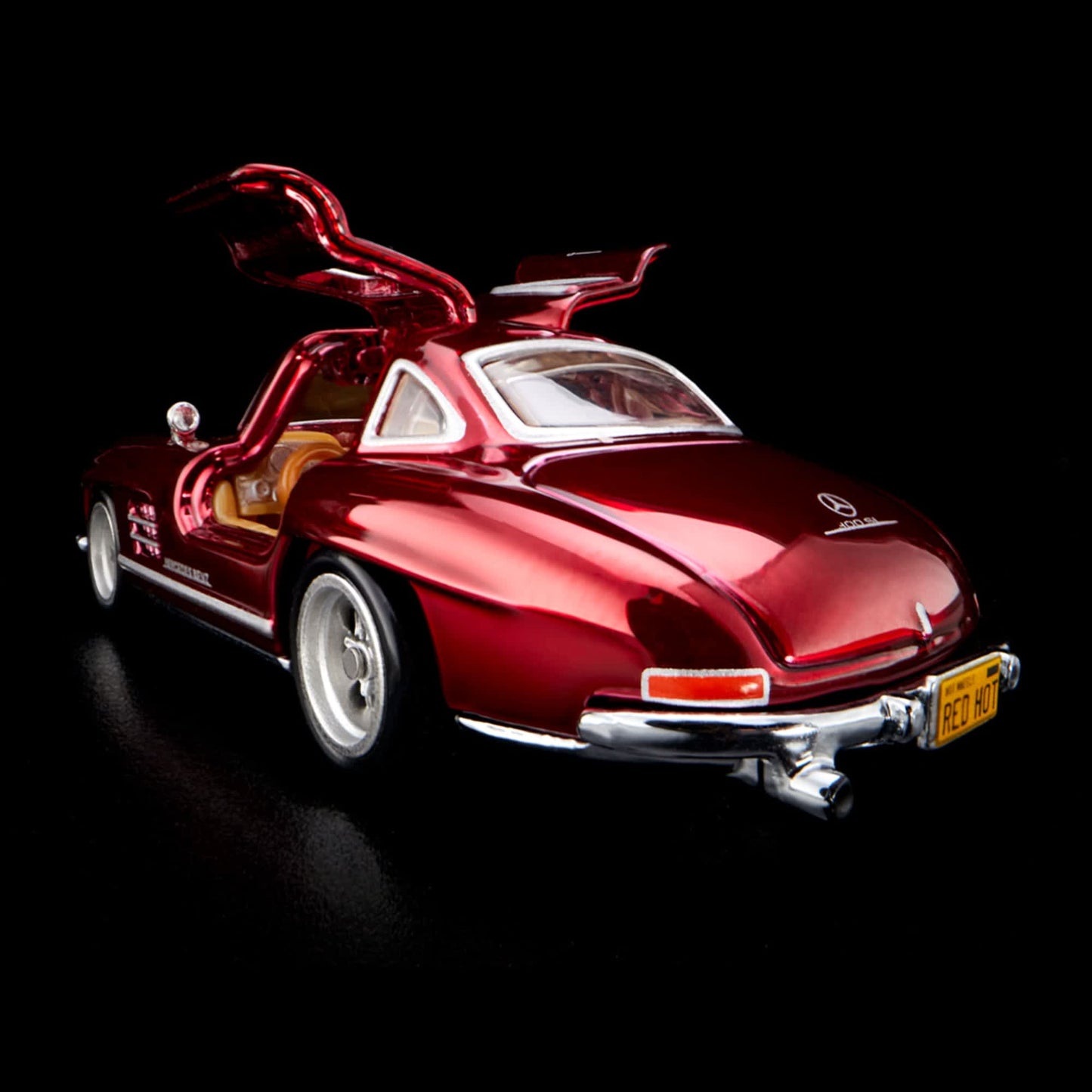 Hot Wheels '55 Mercedes-Benz 300 SL Red Line Club Exclusive With Acrylic Case