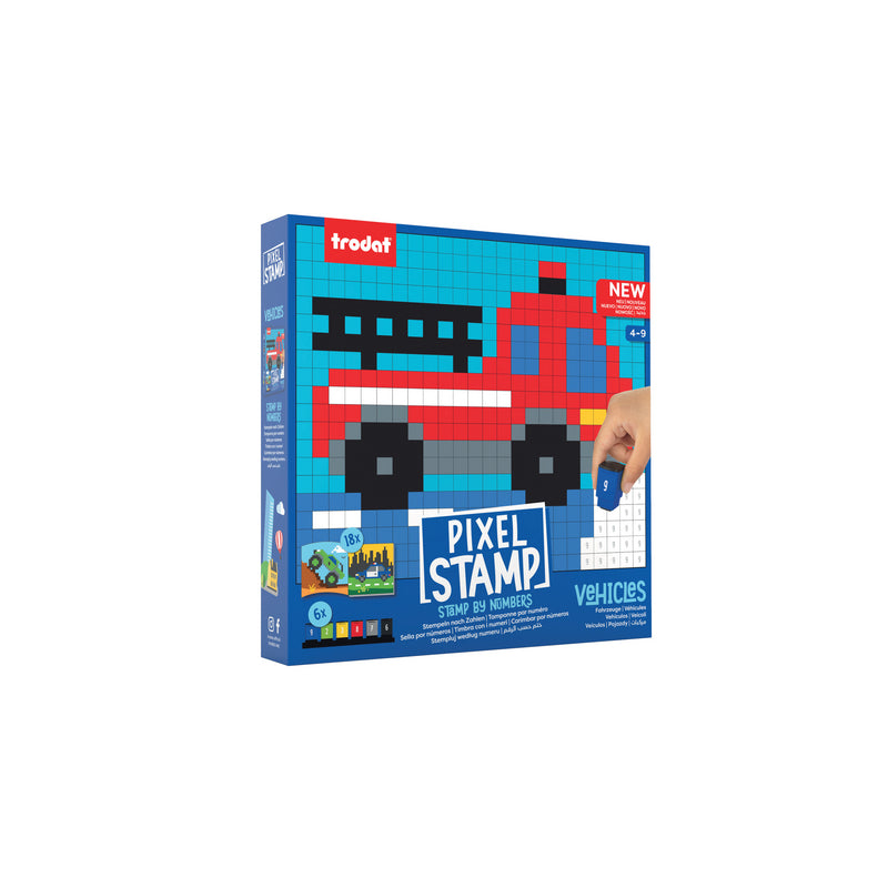 Trodat Pixel Stamp - Vehicles