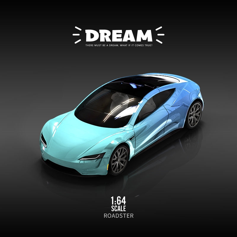 Time Micro 1/64 Dream Series Tesla Roadster Model 3