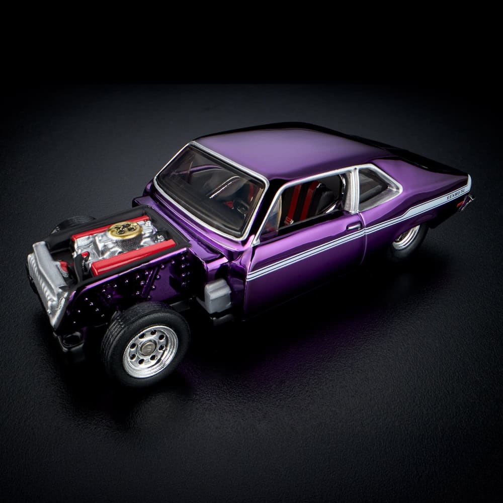 Hot Wheels 1972 Chevy Nova SS Red Line Club Exclusive With Acrylic Case