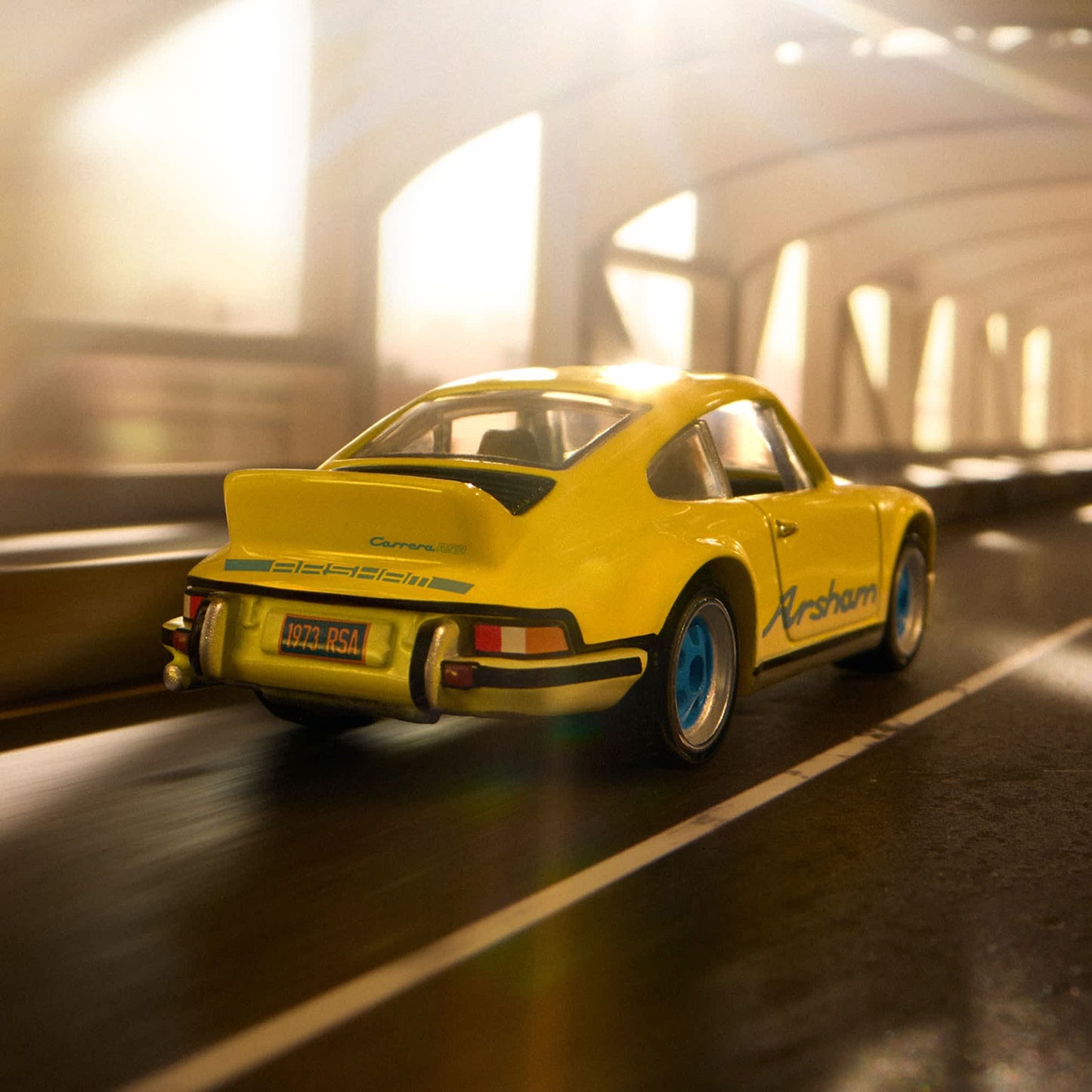 Hot Wheels X Daniel Arsham 1973 Porsche 911 RSA With Acrylic Case